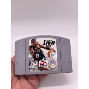 NBA Live 99 For Nintendo 64 Tested Authentic N64 Game Cartridge Only Basketball